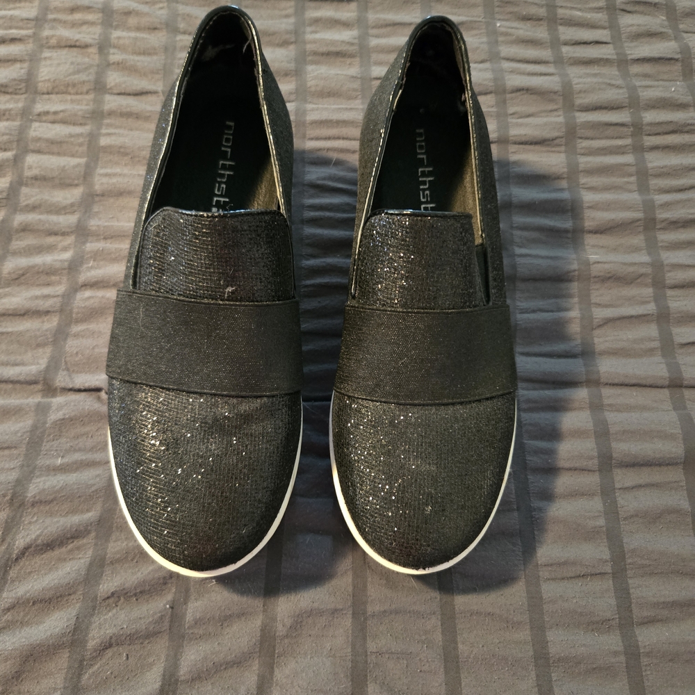 Northstar Women's Black Slip-On Shoes
